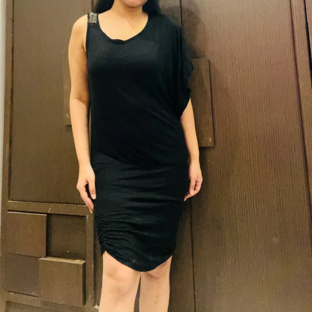 ZARA trending one shoulder dress - Picture 4 of 7